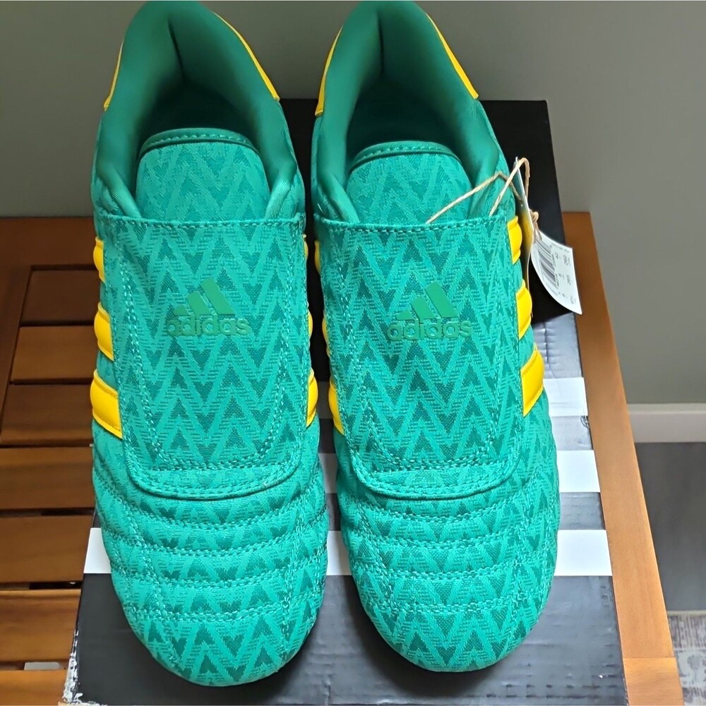 Adidas Taekwondo W Womens 9.5 Green/yellow IH4494